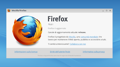 Mozilla Firefox 15.0.1
