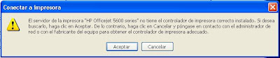 Instalar impresora compartida en red desde equipo con Windows XP