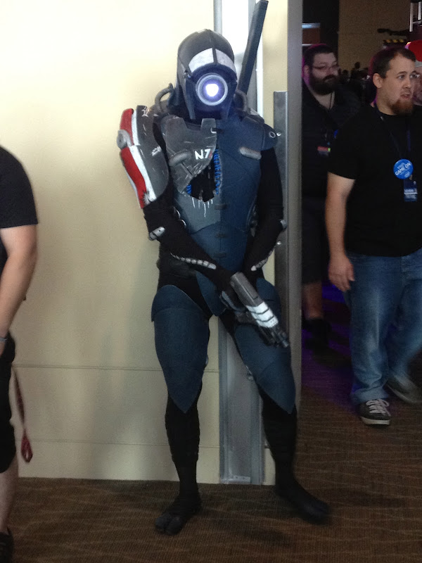 Geth costume from Mass Effect.