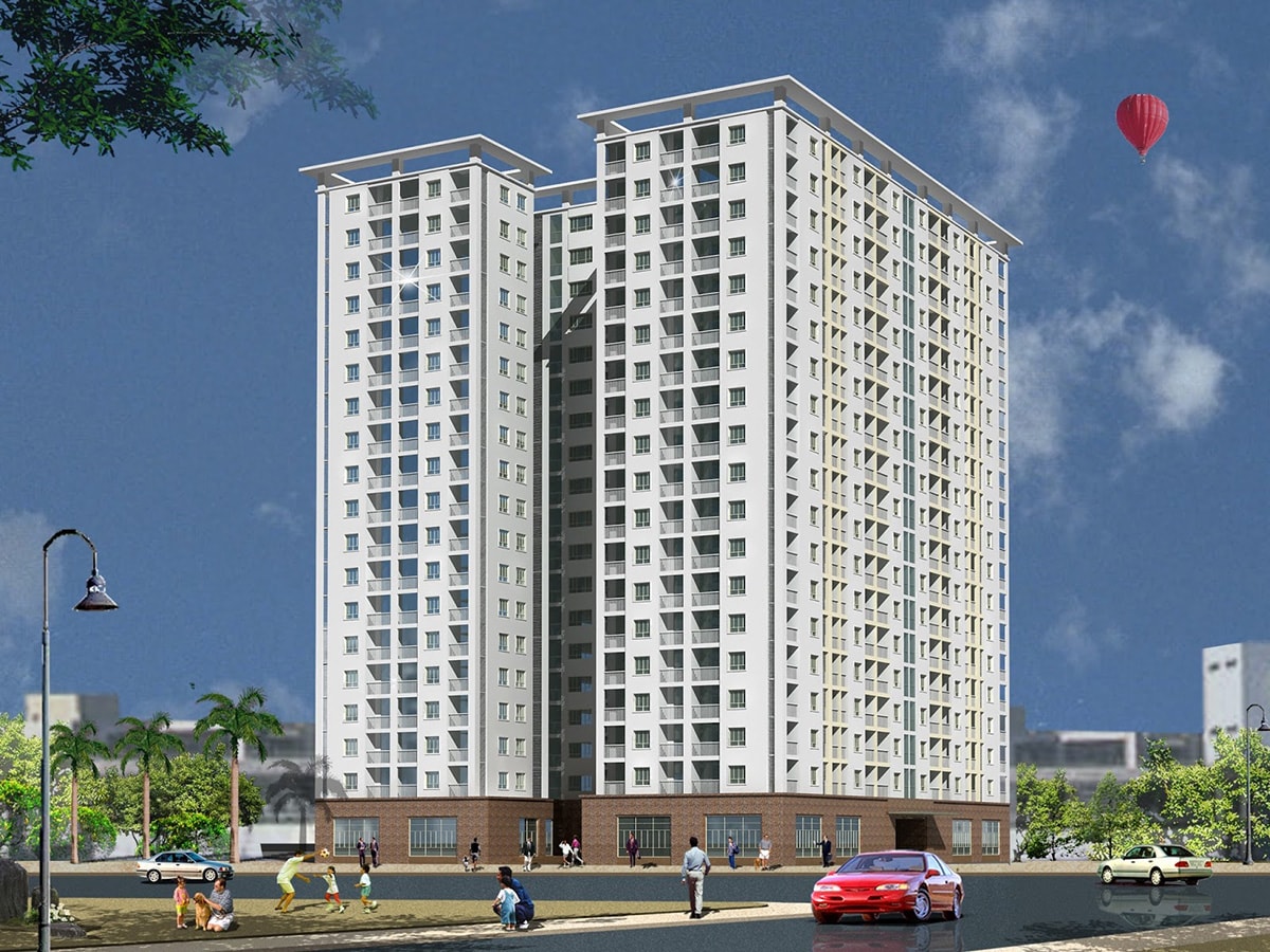 Chung cư CT36 Xuân La Tổng thể dự án CT36 Xuân La
