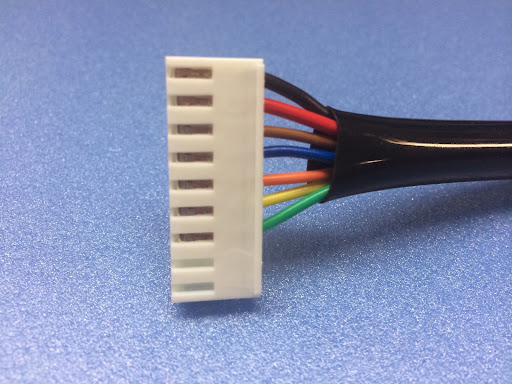 ハーネス加工例5　保護チューブ