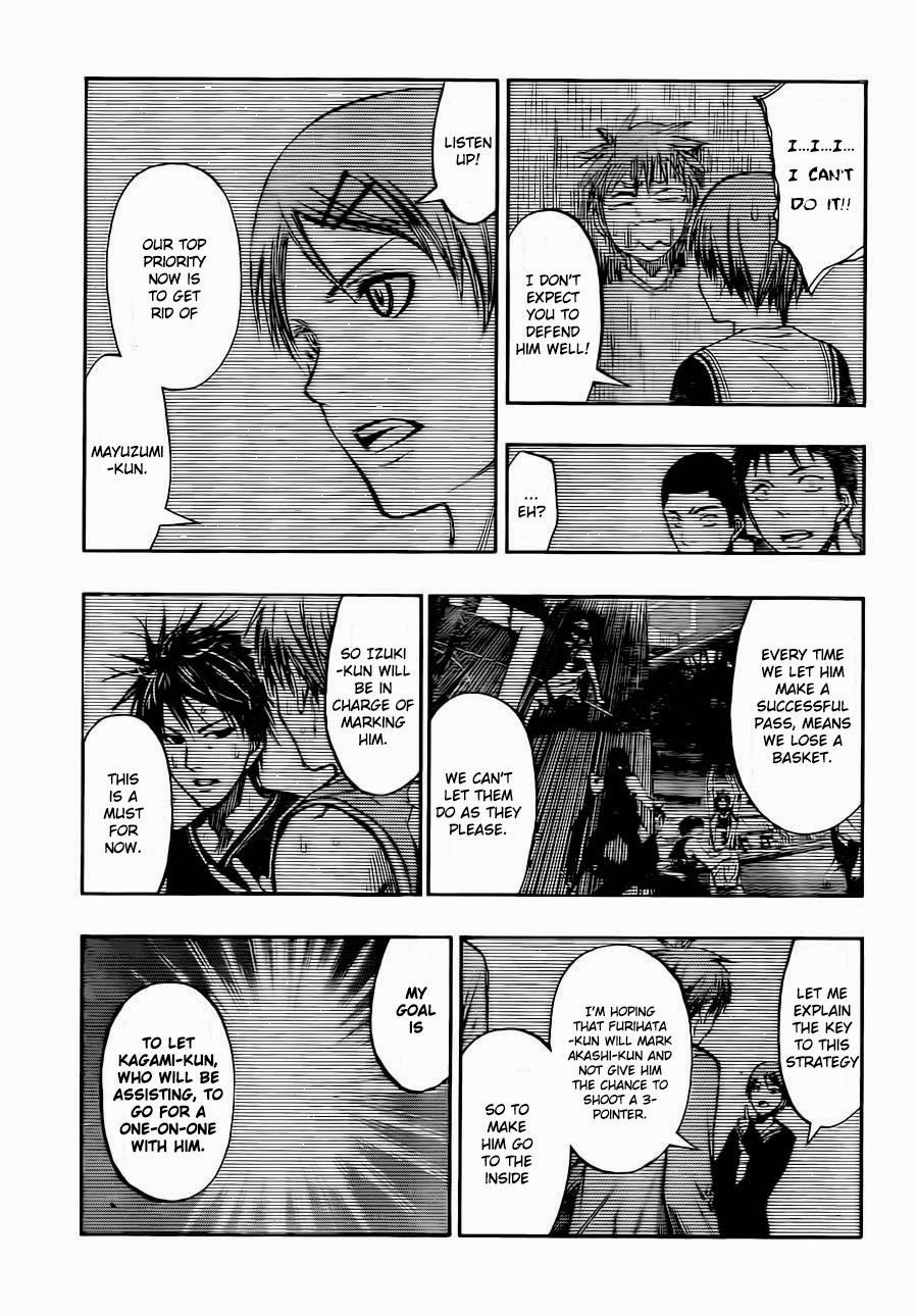 Kuroko no Basket Manga Chapter 240 - Image 09