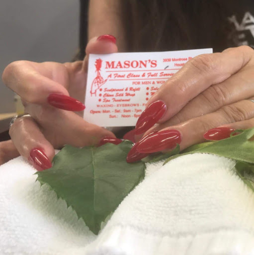 Mason's Nails Salon logo