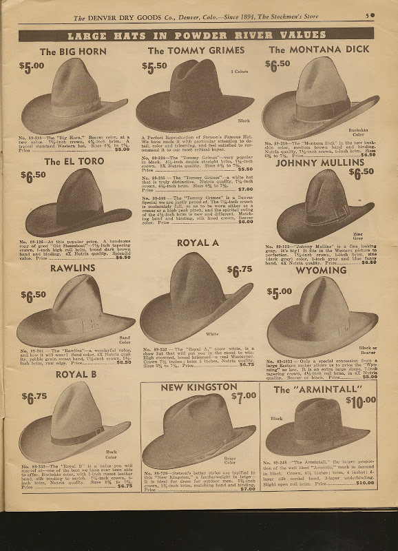 Spring-summer 1935 Stockman-Farmer cowboy clothing & supplies catalog