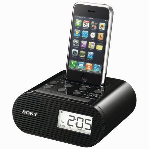  Sony ICFC05iPBLK Clock Radio for iPod (Black) with Mini Tool Box (cog)
