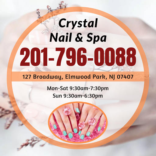 Crystal Nail & Spa logo