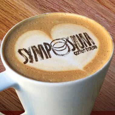 SYMPOSIUM coffee house logo