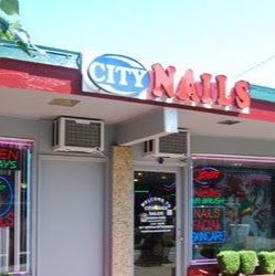 City Nail Salon logo