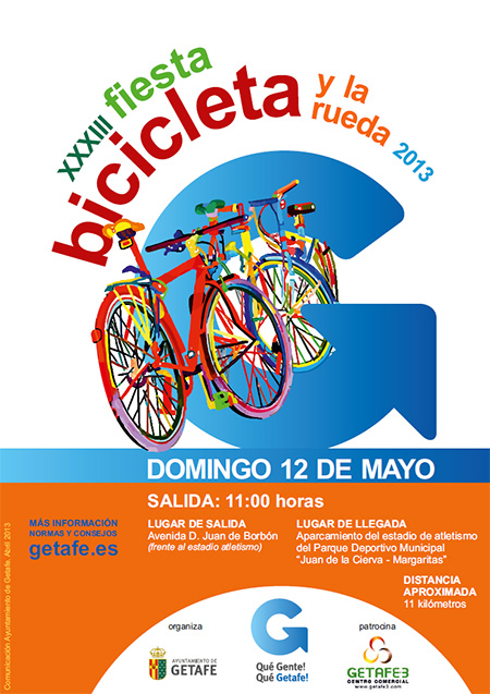 Fiesta de la Bicicleta 2013 en Getafe