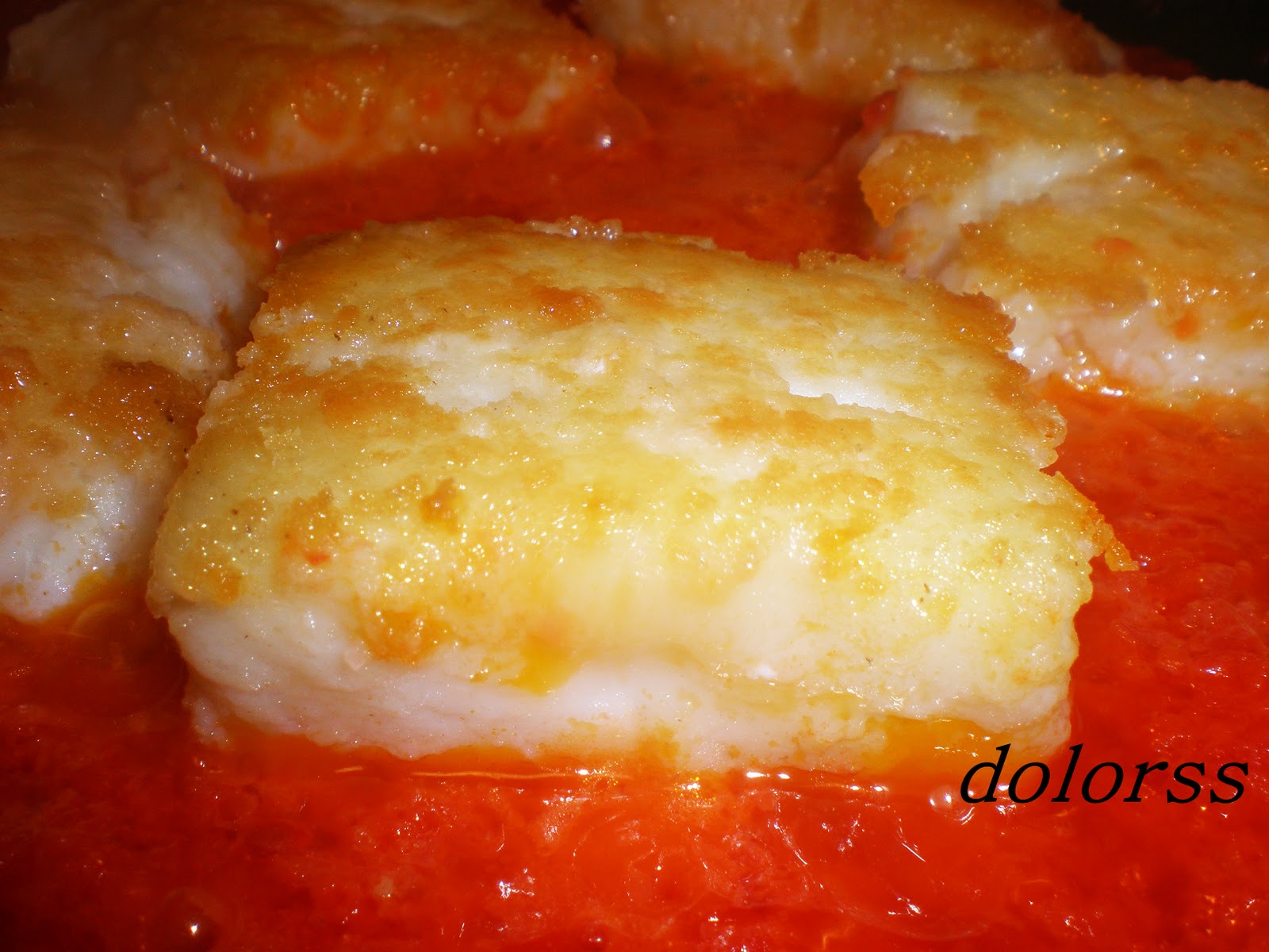 blog de cuina de la dolorss bacalao o bacallà con tomate