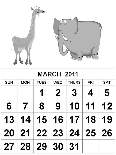 Colouring sheets calendar 2011 cute cartoon characters coloring pages. Colouring sheets calendar 2011