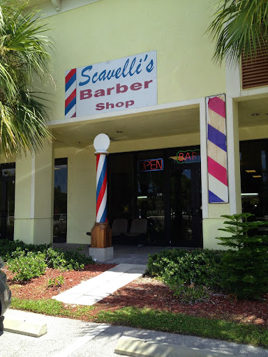 SCAVELLI'S Barber Shop logo