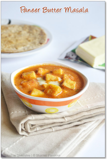 Paneer Butter Masala Recipe Paneer Butter Masala Recipe