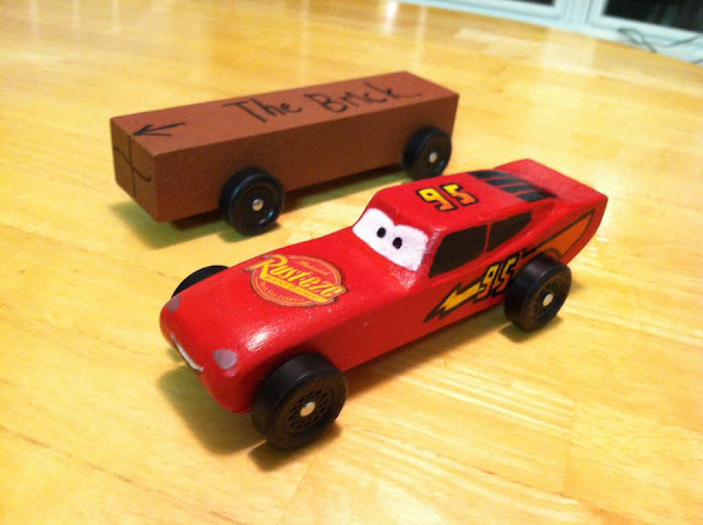 Pinewood Derby 2014: The Electric Wedge and Howie Car | Ground Control to  Major Mom