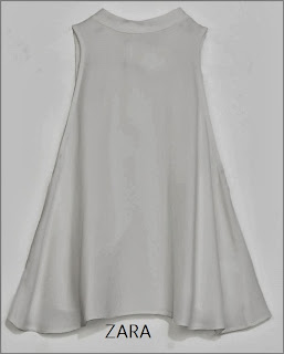 Blusa con vuelo en la cintura Blusa con vuelo en la cintura