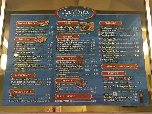 Restaurant «La Costa», reviews and photos, 16290 Monterrey St, Morgan Hill, CA 95037, USA