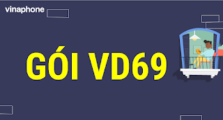 Miễn phí gọi Nội mạng, 2.4 GB tốc độ cao, 30 Phút Ngoại mạng gói VD69