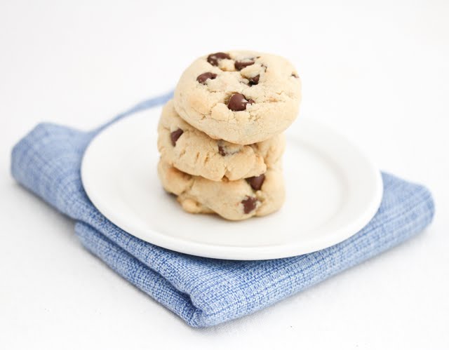 photo of a stack of cookies on a plate