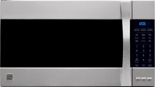  Kenmore 80373 Elite convection Stainless Steel Microhood Combinations Over-the-Range Microwave (1.8 Cu Ft, 1050 Watts)