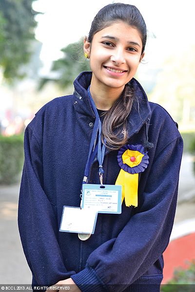 Tarini Alok during 'Nazrana-E-Avadh,' the annual cultural festival of the Avadh Girls' Degree College in Lucknow. 