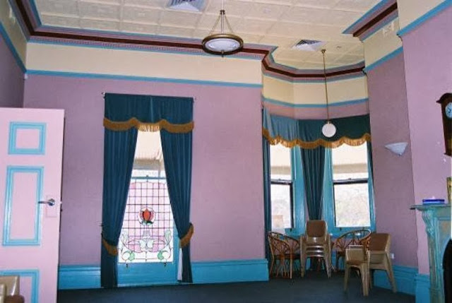 Forsyth House, drawing room, bay window