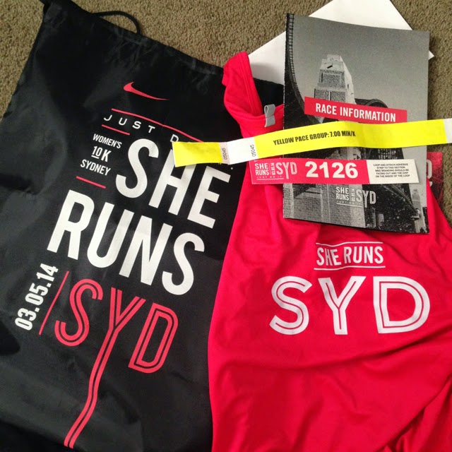 Nike She Runs 2014 Race Pack