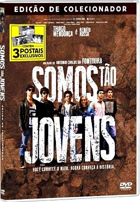 Filme Poster Somos Tão Jovens DVDRip XviD & RMVB Nacional
