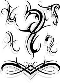 black tattoo design black tattoos