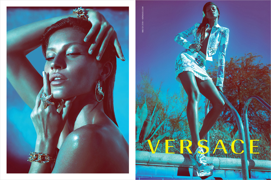 Versace, campaña primavera verano 2012