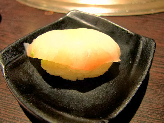 生魚片握壽司-台中燒烤店石頭日式炭烤燒肉