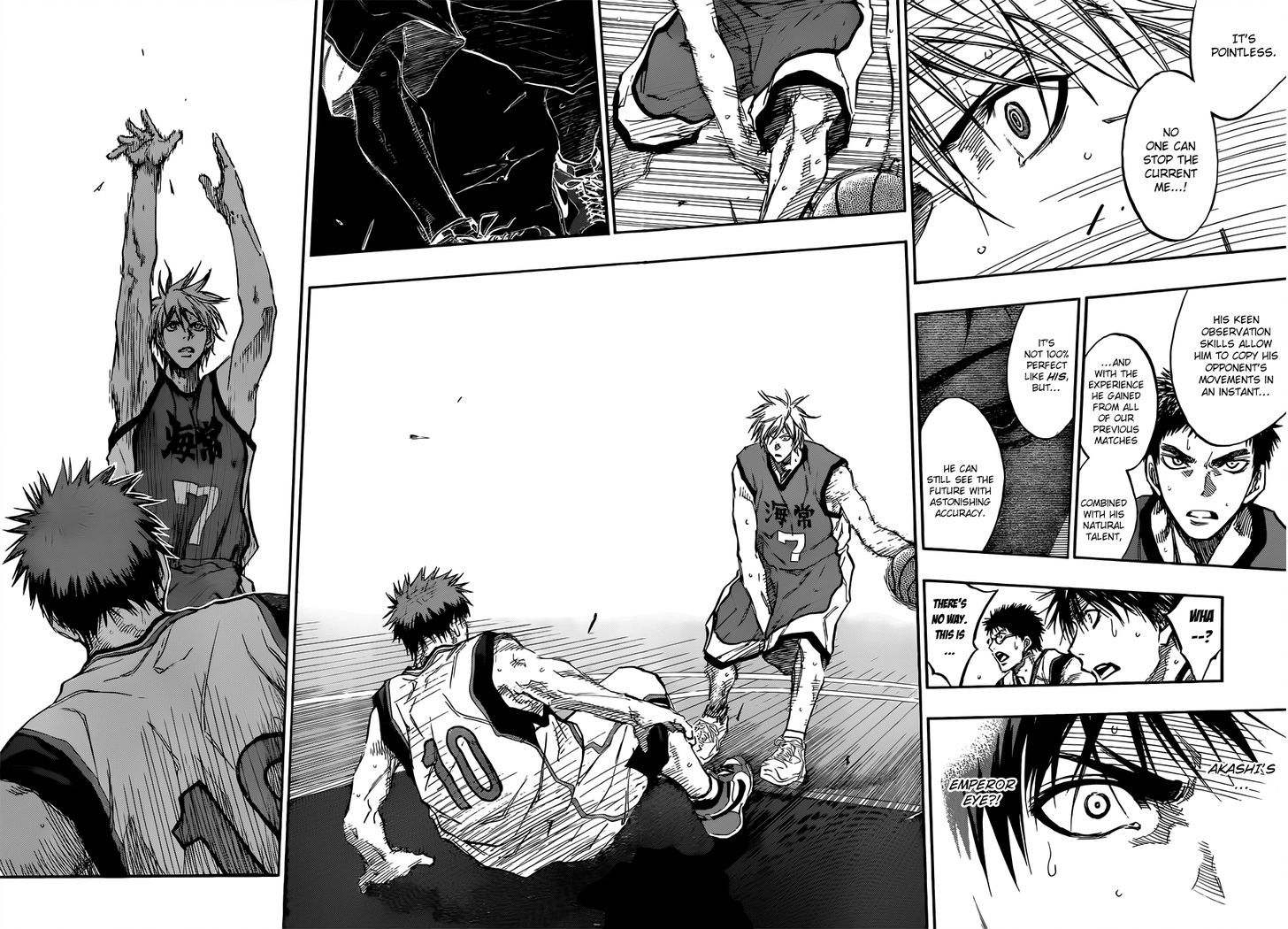 Kuroko no Basket Manga Chapter 185 - Image 10-11