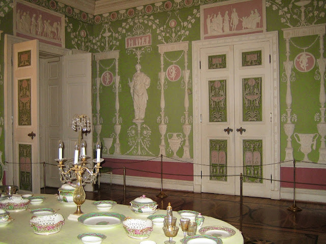 Wedgwood Rooms, the Tsarskoye Summer Palace. Photo by Eva Stachniak, author of Empress of the Night