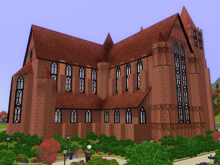 temple sims3 cathedral