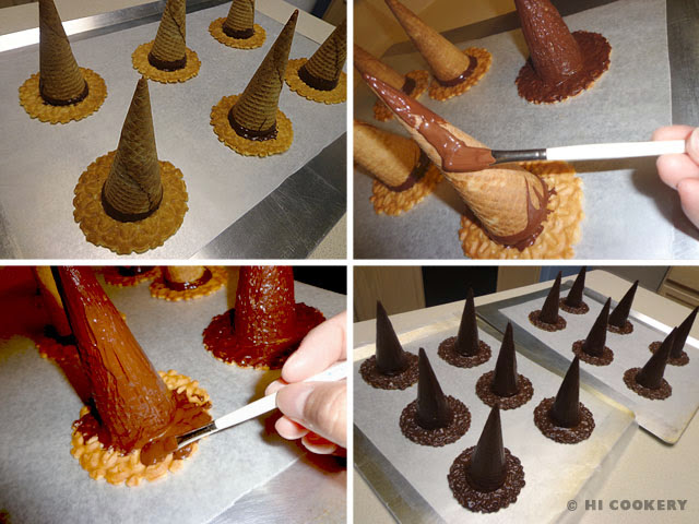 Witch Hat Cone Cookies