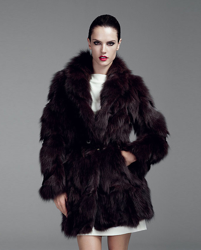 Things I Like: Alessandra Ambrosio for Loewe Fall/Winter 2011 Lookbook!