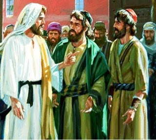 Resultado de imagen de Los Apóstoles dicen a Jesús. Quieres que mandemos bajar de cileo fuego y acabe con ellos?