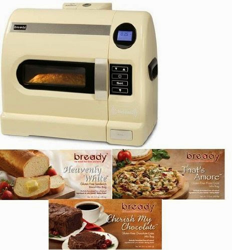  Bready Baking System Gluten Free Bread Machine With 3 Gluten Free Mixes