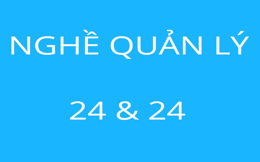 NGHỀ QUẢN LÝ