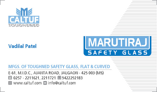 Marutiraj safety glass, E-61, M.I.D.C, Jalgaon, Maharashtra 425003, India, Glass_Manufacturer, state MH