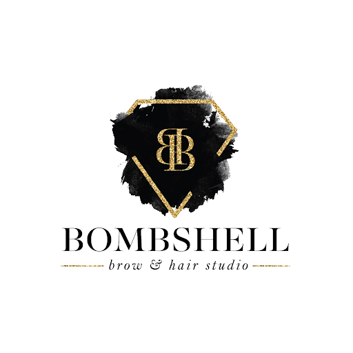 Bombshell Brow and Hair Studio logo