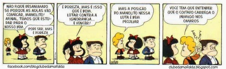 Clube da Mafalda:  Tirinha 670 