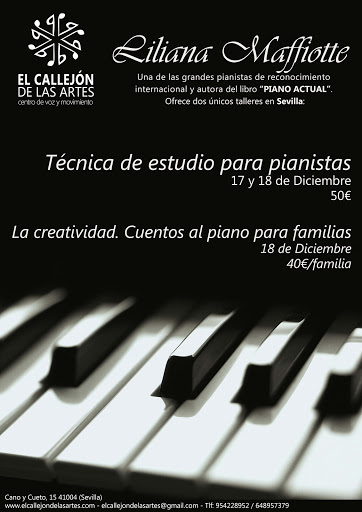 Taller de Técnicas de estudio para pianistas en Sevilla • Foro de piano,  pianistas, música clásica