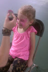 Getting face paint
