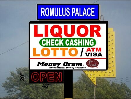 Liquor Store «Romulus Palace Liquor Store», reviews and photos, 31370 Ecorse Rd, Romulus, MI 48174, USA