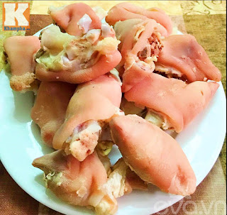 cách làm chân giò ngâm chua ngọt