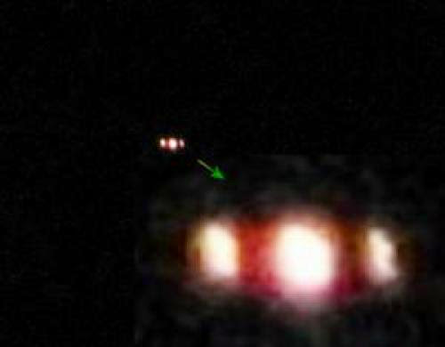 Lighted Object Photographed Over Culpeper Co Virginia