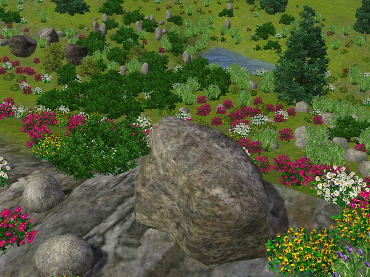 wichrowy grzbiet sims3 mountain