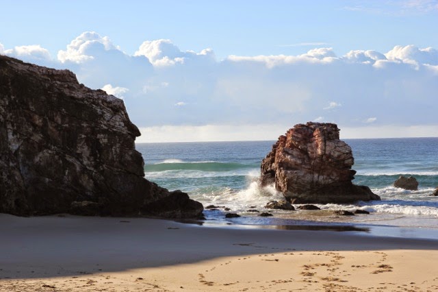Deserted beach, Red Rock, Australia