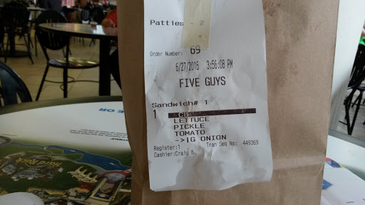 Fast Food Restaurant «Five Guys», reviews and photos, 4969 International Dr, Orlando, FL 32819, USA