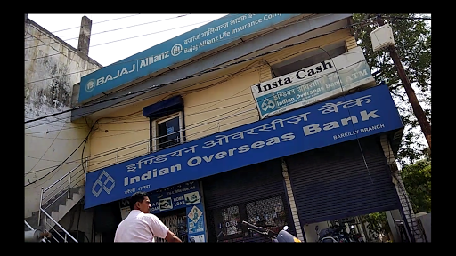 Indian Overseas Bank, 116a, Bareilly Rd, Civil Lines, Bareilly, Uttar Pradesh 243001, India, Bank, state UP